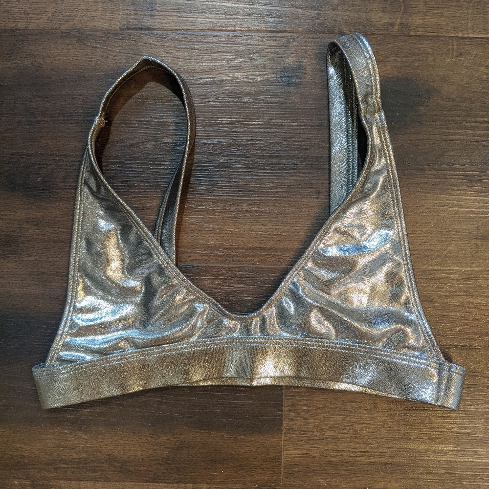 Minimale Animale Silver Sport Bikini Top Eclipse